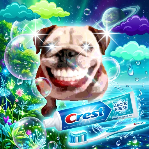 Sticker: Crest Arctic Fresh