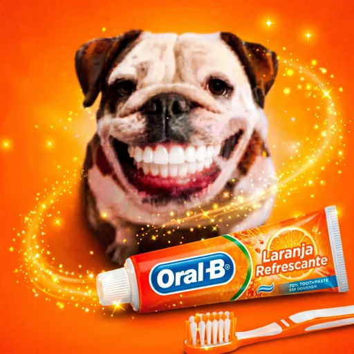 Figurinha: Oral-B Laranja Refrescante