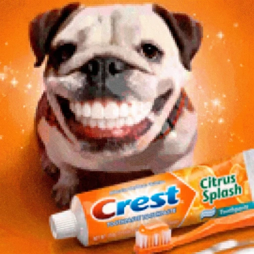 Figurinha: Crest Citrus Splash