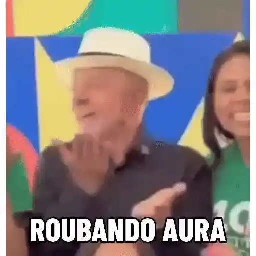 Figurinha: Lula Roubando Aura