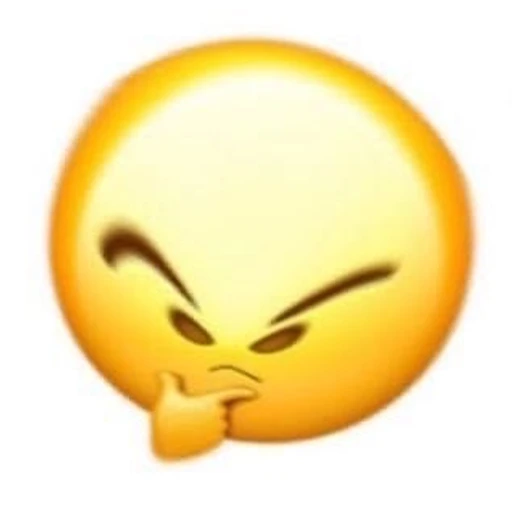 Sticker: Emoji Pensativo