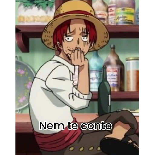 Figurinha: Shanks surpreso