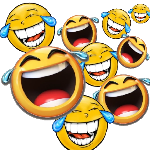 Figurinha: Emoji Rindo Muito