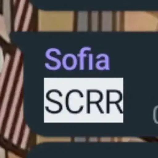 Figurinha: Sofia SCRR