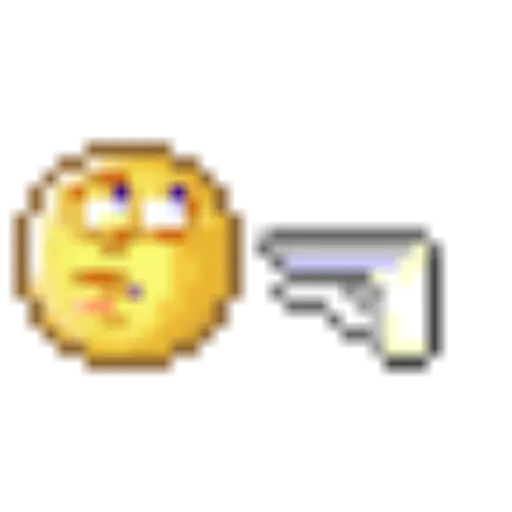 Figurinha: Emoji com arma