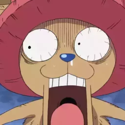 Figurinha: Chopper assustado