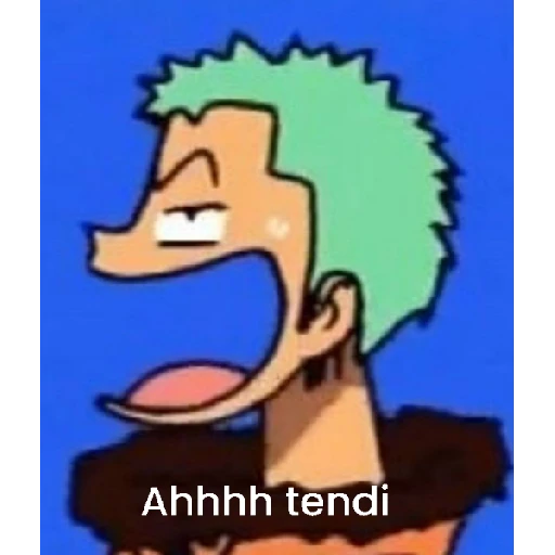 Figurinha: Zoro Chocado
