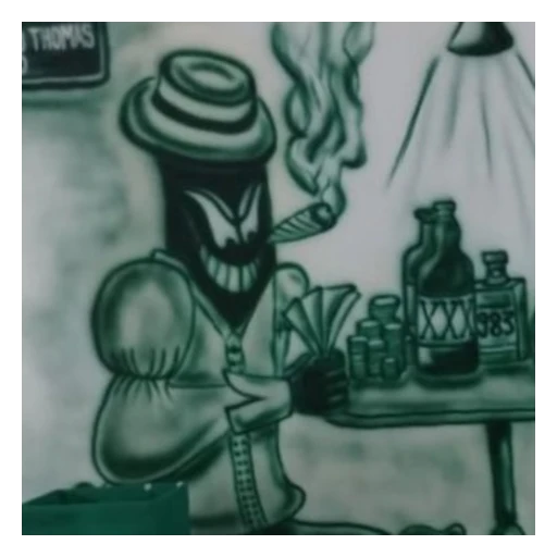 Figurinha: Personagem jogando pôquer
