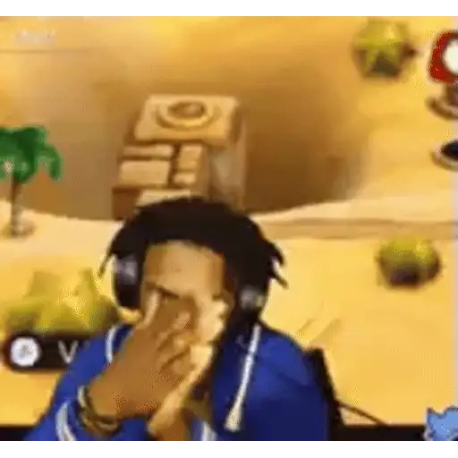Figurinha: A cara do streamer
