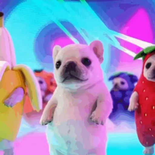 Figurinha: Cachorrinhos Fantasiados