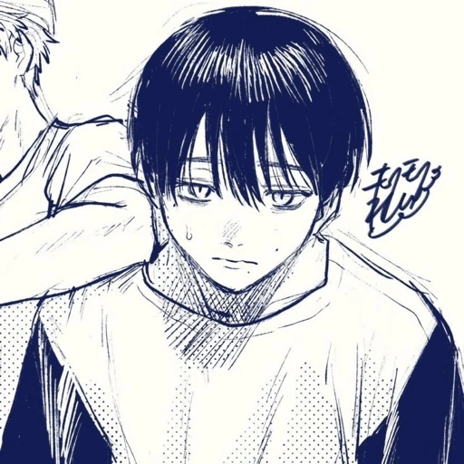 Sticker: Manga Character