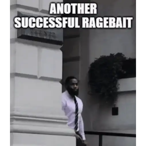 Figurinha: Another Successful Ragebait