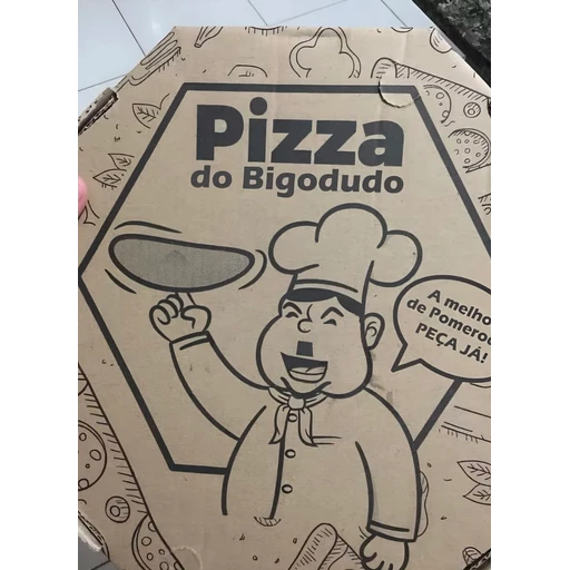 Sticker: Big Mustache Pizza