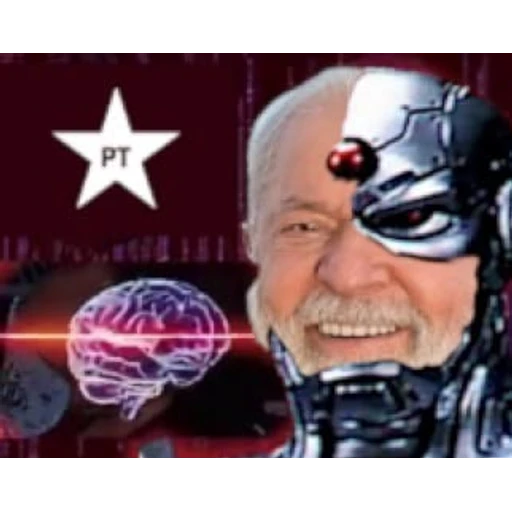 Figurinha: Lula Ciborgue
