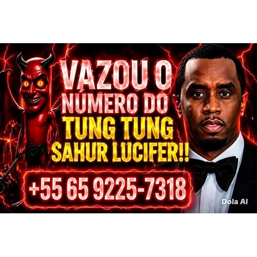 Figurinha: Vazou o número de Diddy