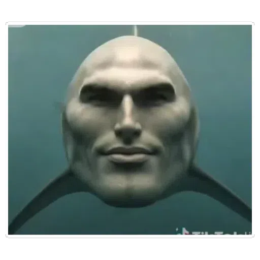 Figurinha: GigaChad Shark