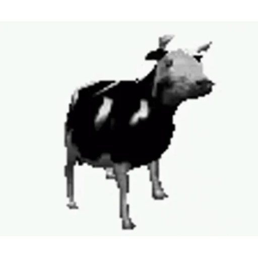 Figurinha: Vaca Dançando