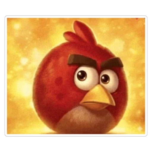 Figurinha: Red de Angry Birds