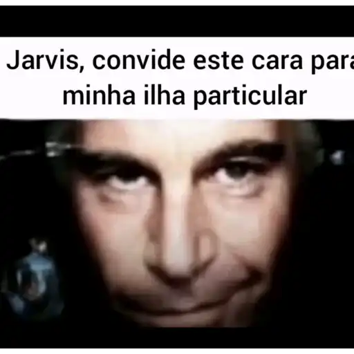 Figurinha: Jarvis, convide este cara para minha ilh