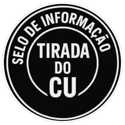 Figurinha: Selo de Informação Tirada do Cu