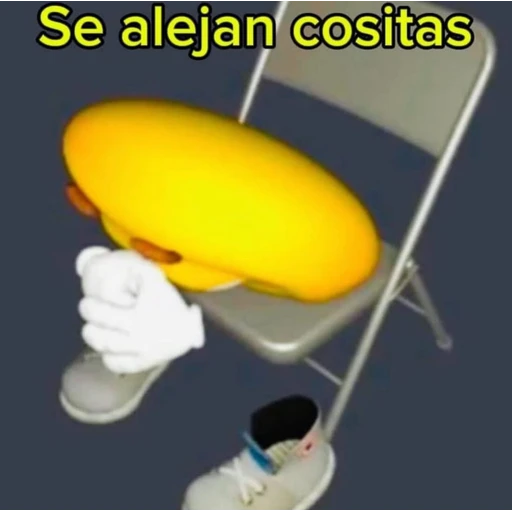 Figurinha: Se alejan cositas