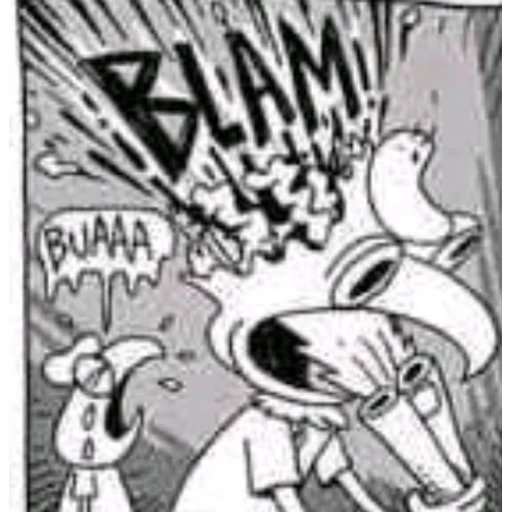 Figurinha: Blam! Buaaa