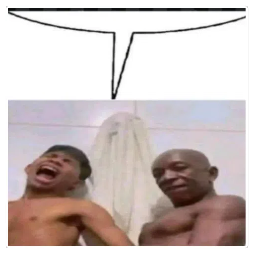 Sticker: Shower meme