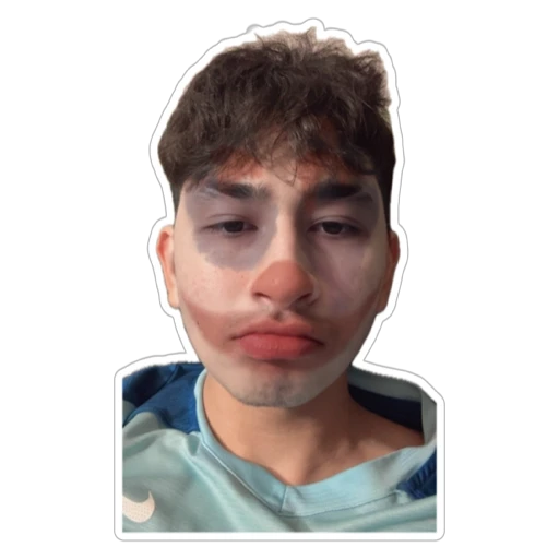 Sticker: Payaso triste