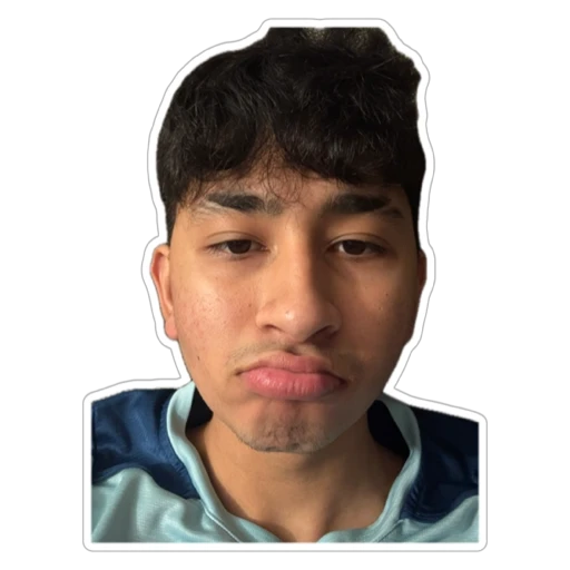 Sticker: Puchero de decepción