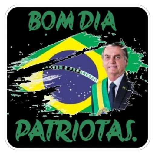 Sticker: Good morning, patriots