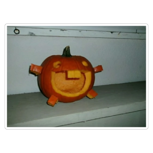 Sticker: Halloween Pumpkin