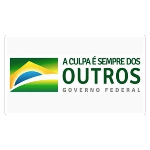 Figurinha: A culpa é sempre dos outros