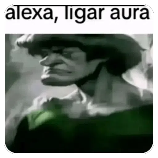 Figurinha: Alexa, ligar aura