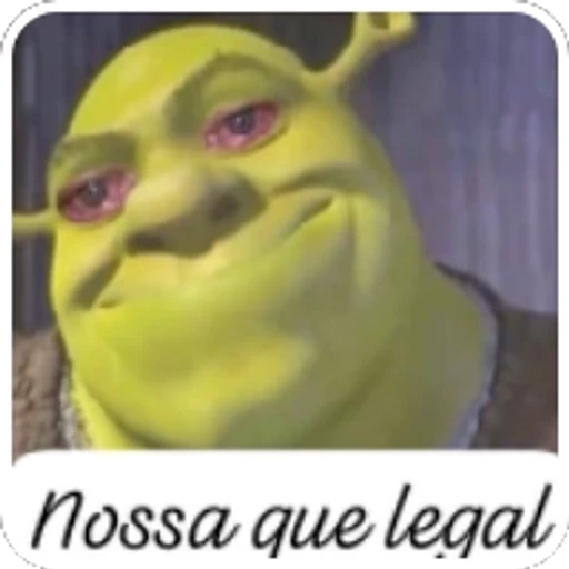 Sticker: Shrek Wow so cool