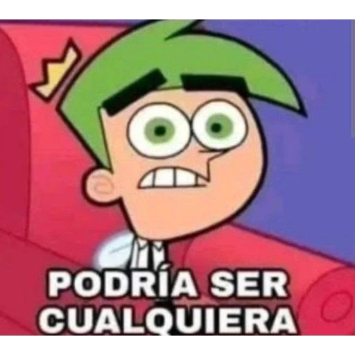 Sticker: Cosmo: Podría ser cualquiera