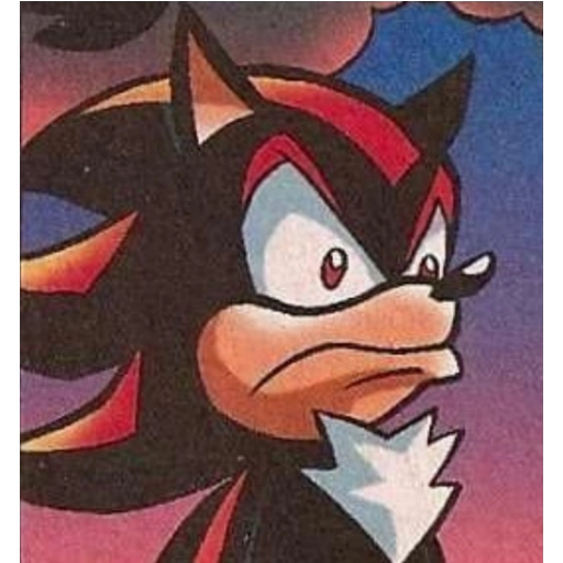 Figurinha: Shadow o Ouriço