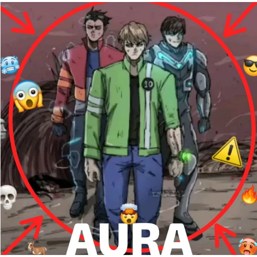Figurinha: Ben 10 Aura