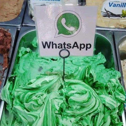 Sticker: WhatsApp Ice Cream