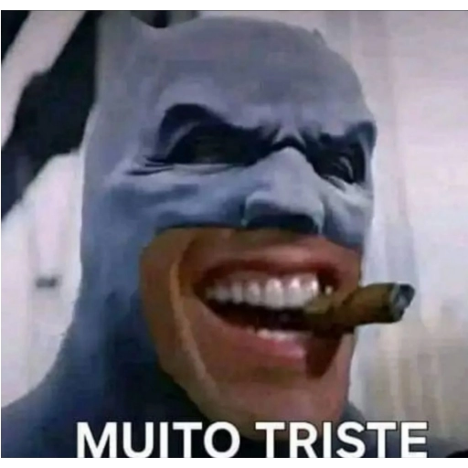 Sticker: Batman muy triste