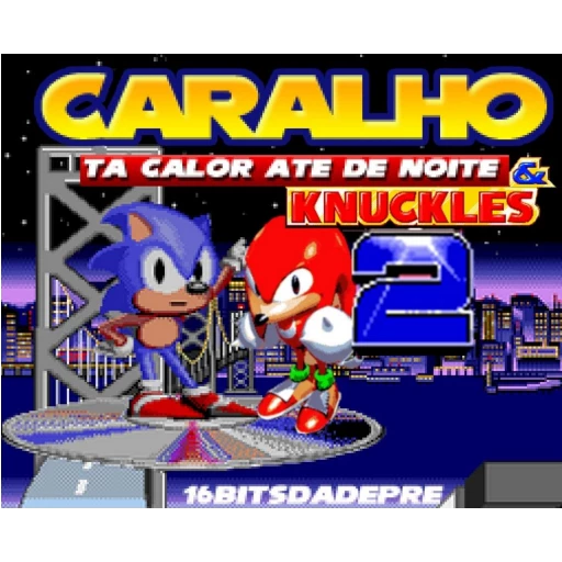 Figurinha: Sonic & Knuckles