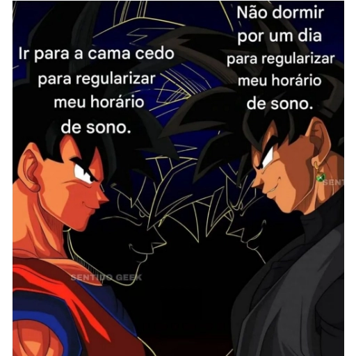 Figurinha: Goku vs Goku Black sono