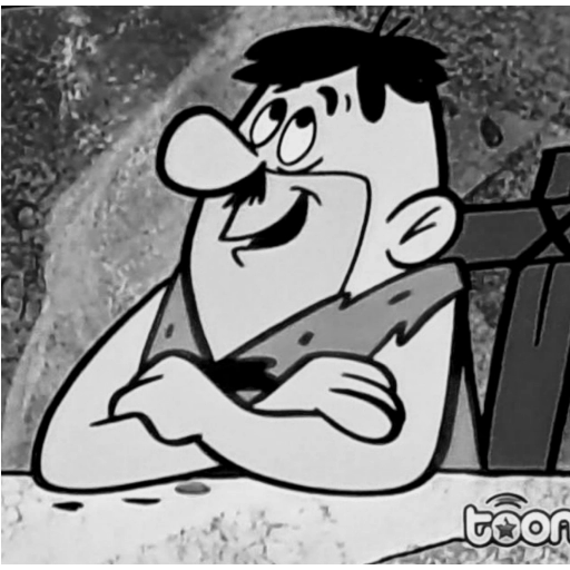 Figurinha: Fred Flintstone