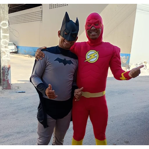Figurinha: Batman e Flash