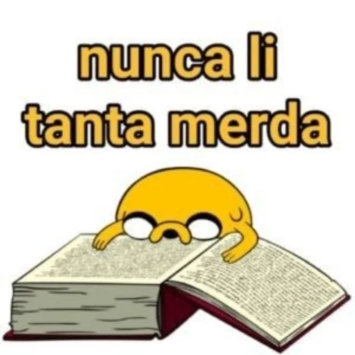 Figurinha: Jake: Nunca li tanta merda