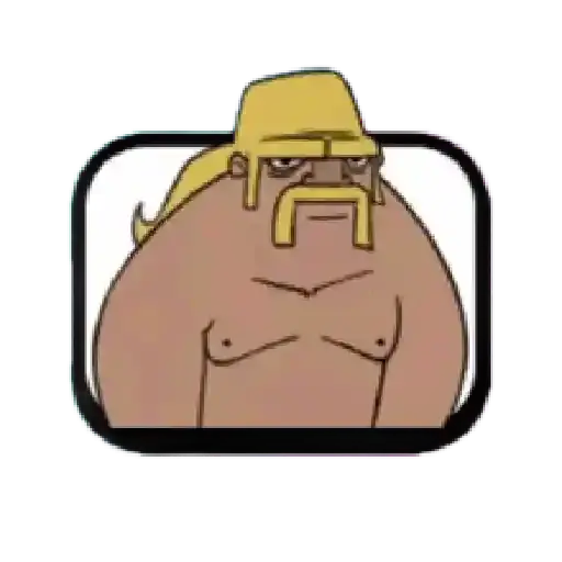 Sticker: Clash Royale Barbarian