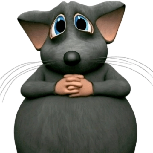 Sticker: Sad Little Mouse