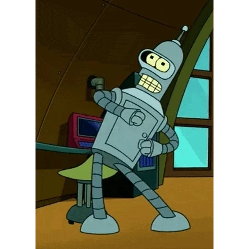 Sticker: Bender Bailando