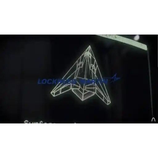 Sticker: Lockheed Martin F-117 Nighthawk