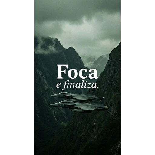 Figurinha: Foca e finaliza