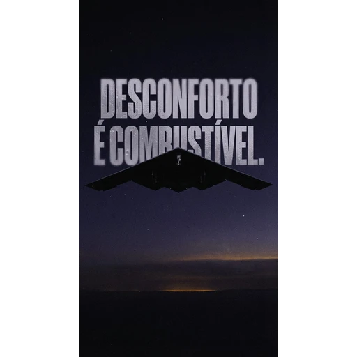 Figurinha: Desconforto é combustível